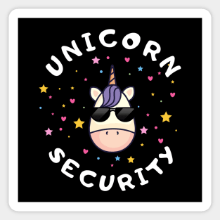 Unicorn Security Sticker